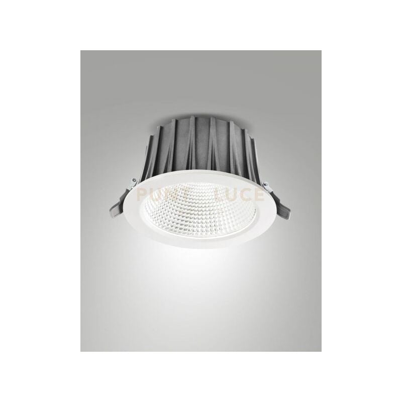 foto del prodotto fabas baku faretto ad incasso 30w 3000k 3240 lm bianco dimmerabile 0 10v