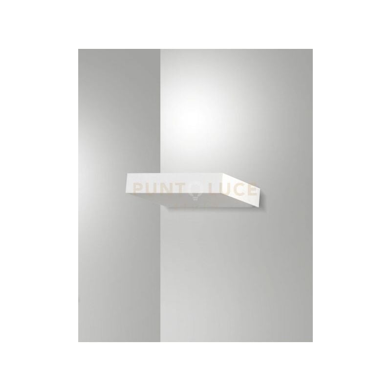 foto del prodotto fabas guia applique bianca l.16,9cm a led 3000k 18w 2546 lm ip20