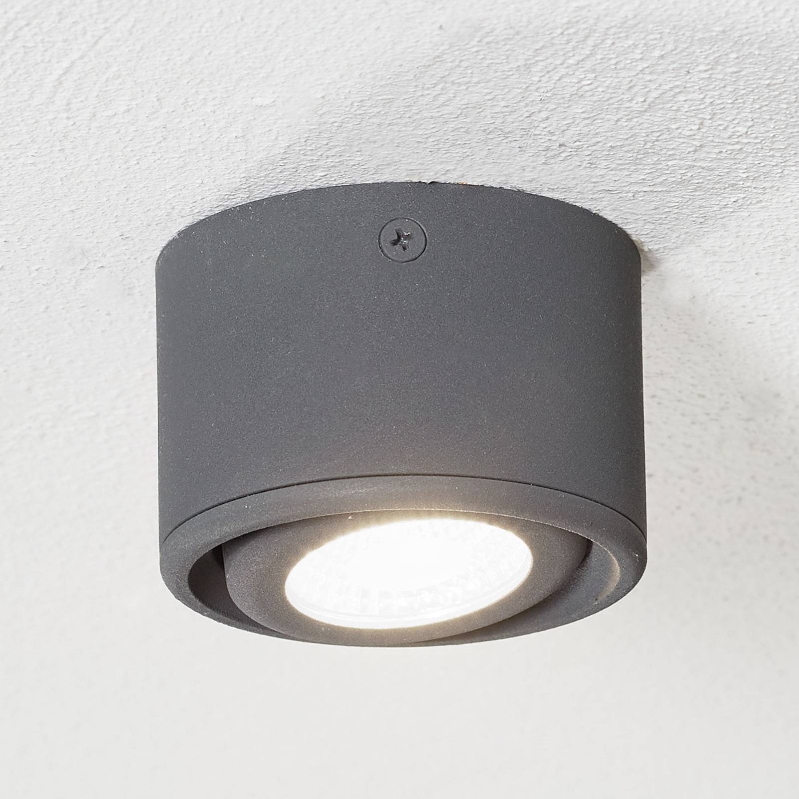 foto del prodotto fabas luce downlight a led anzio con testa regolabile