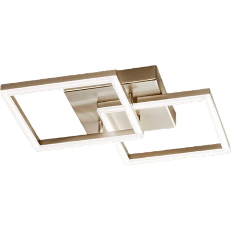 foto del prodotto fabas luce lighting - bard applique oro opaco 2 luci a led 3000k - 39w - 3880 lm dimmerabile