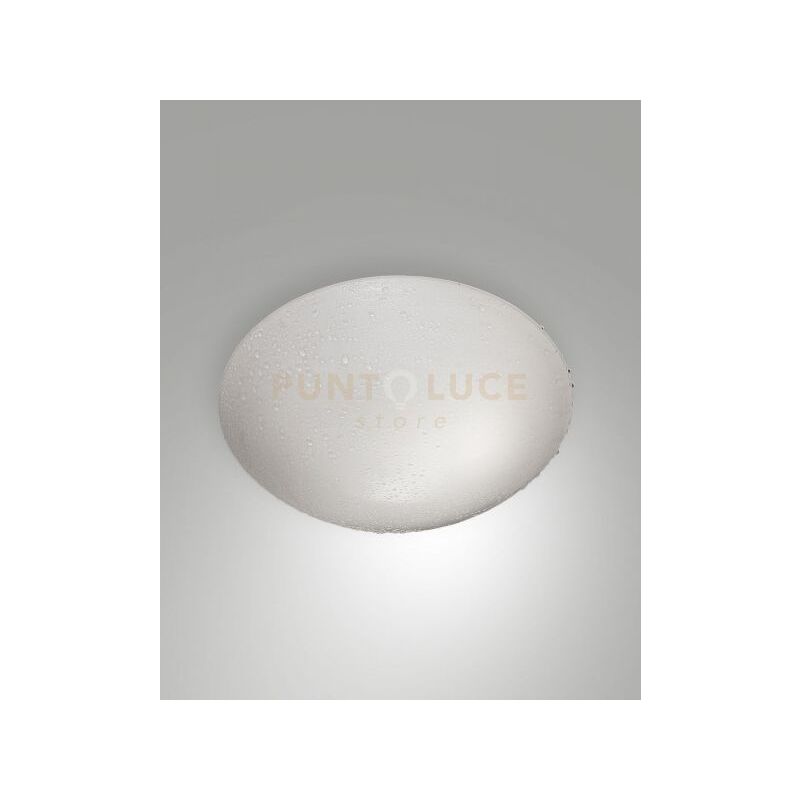foto del prodotto fabas luce pandora plafoniera bianca d.30 ip44 1 luce attacco e27