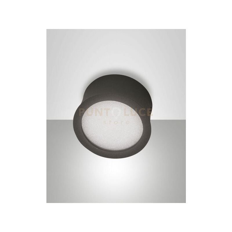 foto del prodotto fabas luce ponza luce spot antracite a led 3000k 540lm 7w in alluminio ip20
