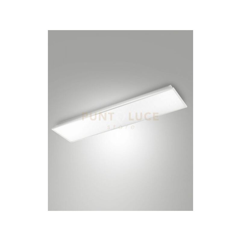 foto del prodotto fabas manet plfoniera incasso 30x120cm ww prismatic cri90 dimmerabile 0 10v 3000k 5100lm 40w