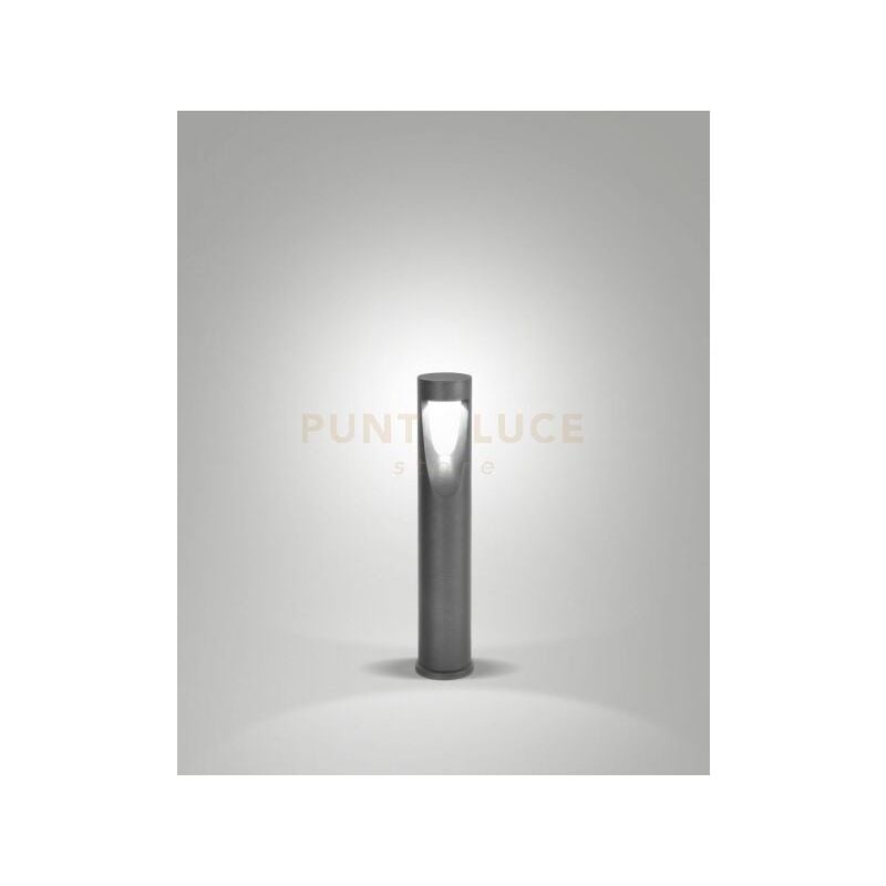 foto del prodotto fabas teo paletto per esterno nero lucido altezza cm.60 a led 13w 3000k 1170lm ip65