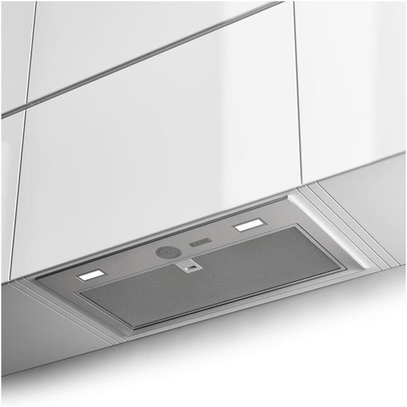 foto del prodotto faber 305.0599.323 inka ich ss a52 - cappa a incasso, aspirante e filtrante, 52 cm, 390 m³-h, classe b, 70 db, comandi meccanici, 3 velocita', illuminazione led, acciaio inox