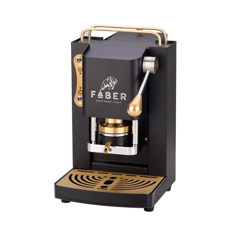 foto del prodotto faber macchina da caffe a cialde pro mini deluxe mat black