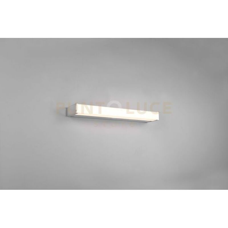 foto del prodotto fabio h2o applique da bagno led 6,5w 1x 750lm, 3000k cromo ip44 l. 42,5cm dimmerabile