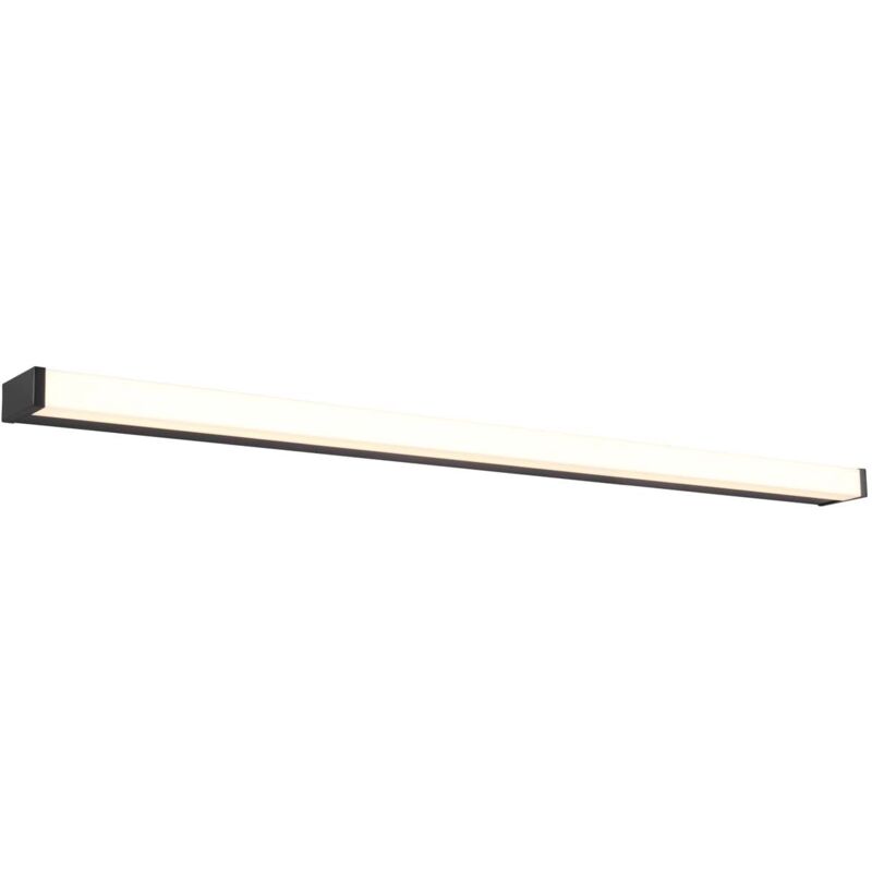 foto del prodotto fabio h2o applique led nero ip44 l. 120cm