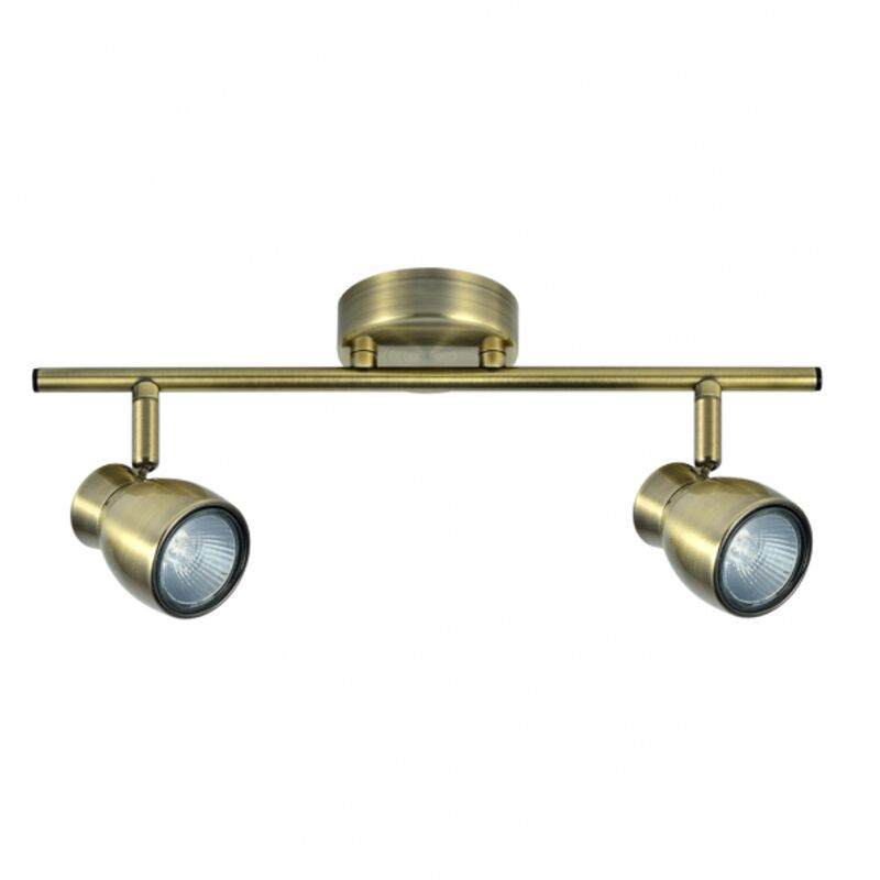 foto del prodotto fabrilamp - 2 strisce luminose modello chacho in pelle per lampadine gu10