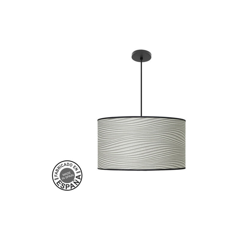 foto del prodotto fabrilamp abrila akunadecor ciondolo 50 cm grigio modello moda con paralume