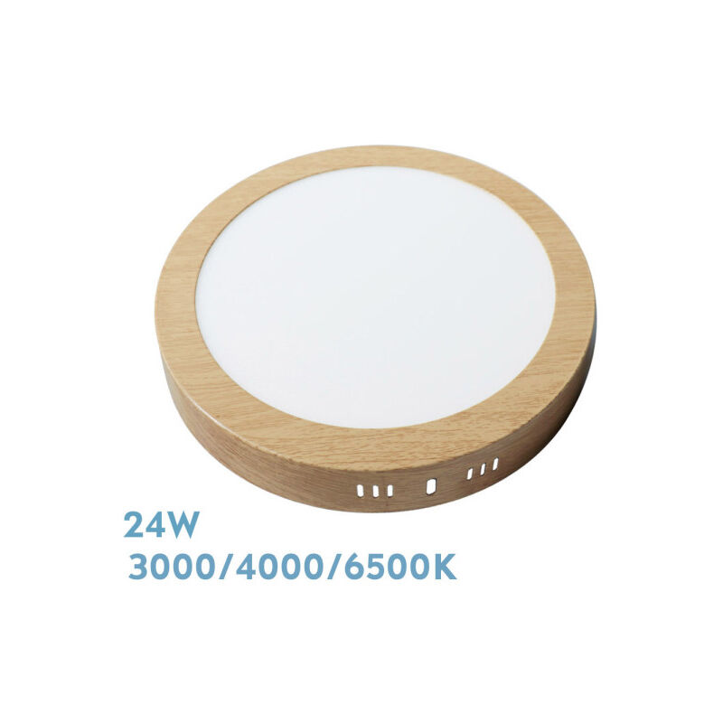 foto del prodotto fabrilamp akunadecor downlight colour beech diorite round 24w 3000k 4000k 6500k