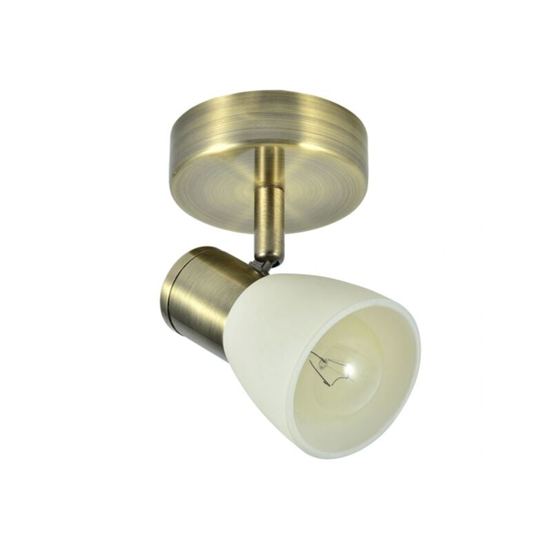 foto del prodotto fabrilamp akunadecor faretto da bagno dorato modello cholo 1xe14