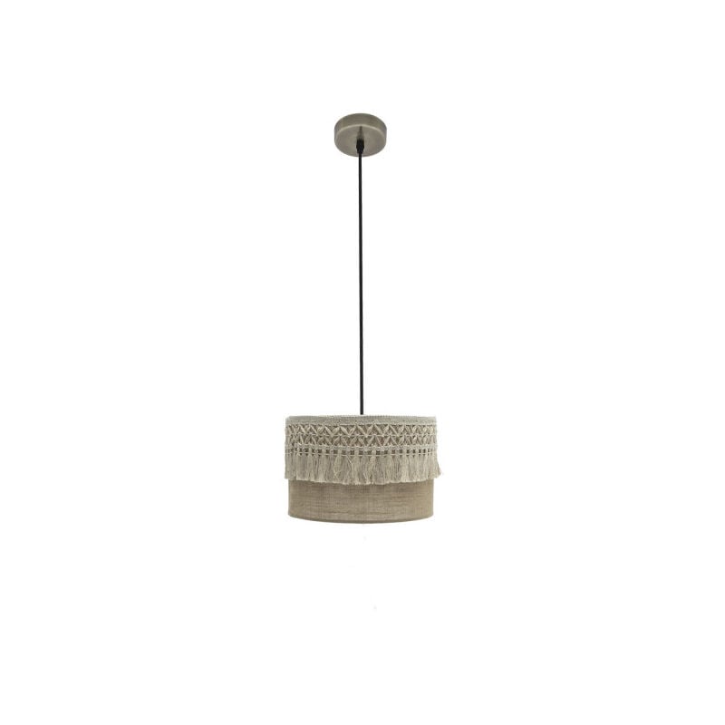 foto del prodotto fabrilamp akunadecor lampada a sospensione con finitura in pelle modello ekaterina da