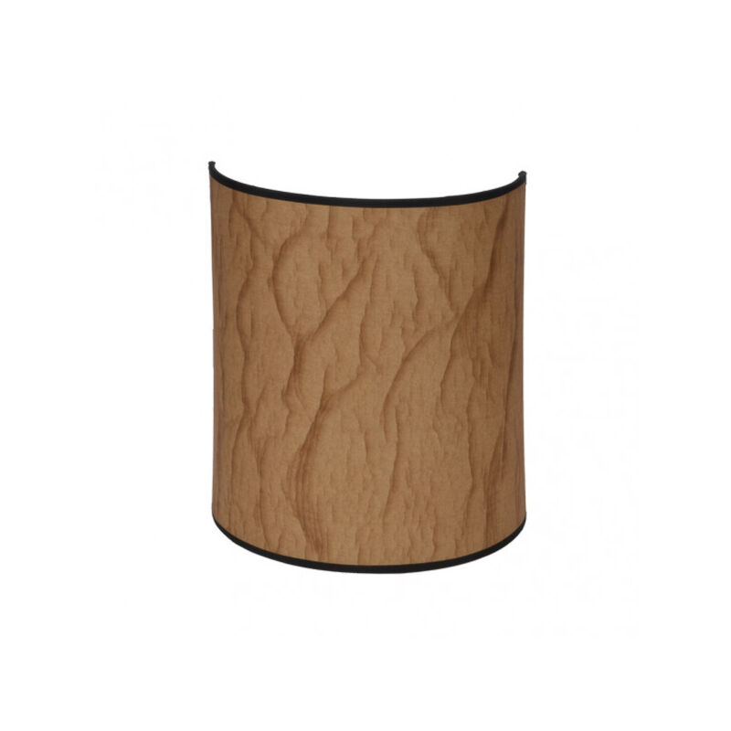 foto del prodotto fabrilamp akunadecor lampada da parete con design in pergamena nera modello papyrus