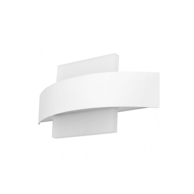 foto del prodotto fabrilamp applique a parete de parete quad.8w 4000k arco white 630 lm ip20 13x24x5 cm