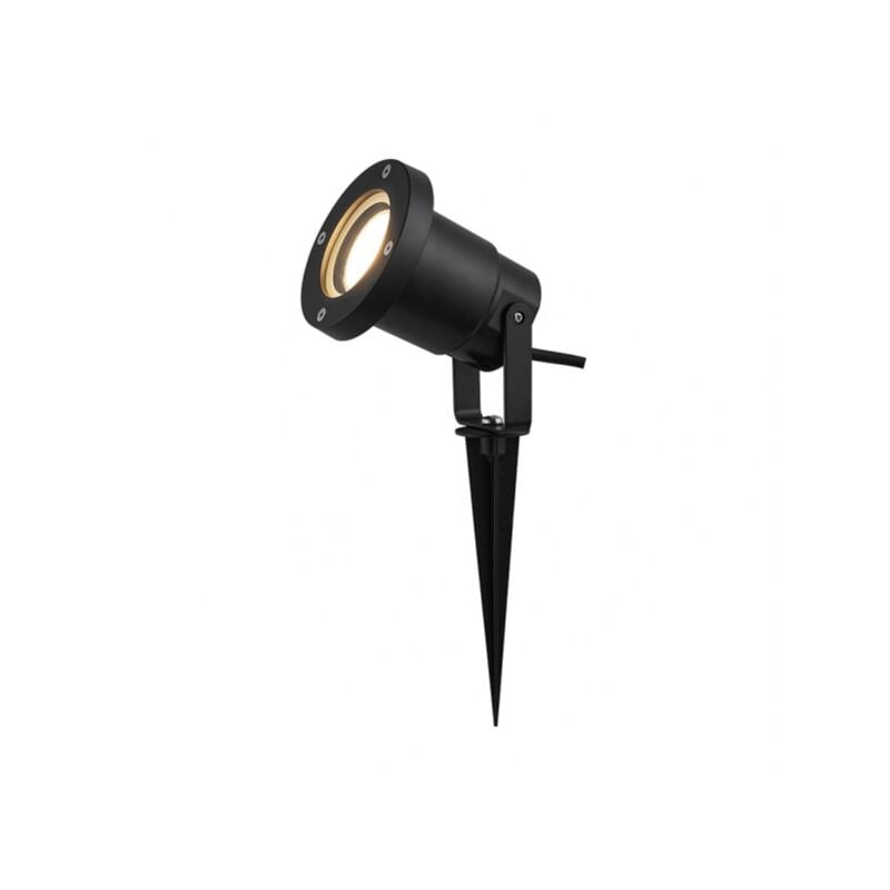 foto del prodotto fabrilamp chiodi a spillo esterni 1xegu10 policarbonato nero ip65 16,2x9,8d