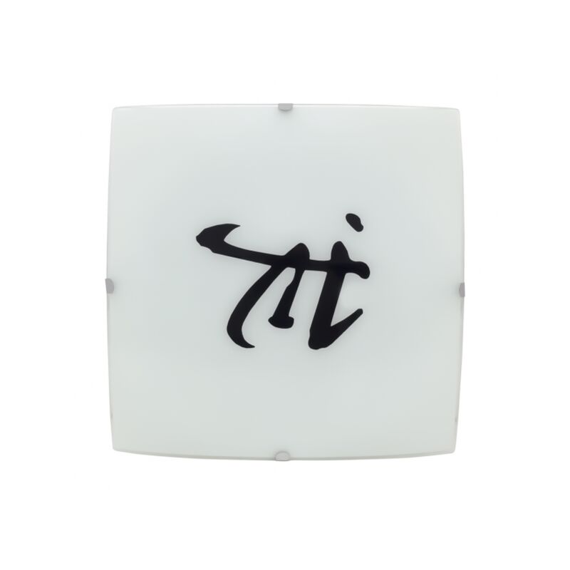 foto del prodotto fabrilamp cina lampada da soffitto 2xe27 bianco 30x30