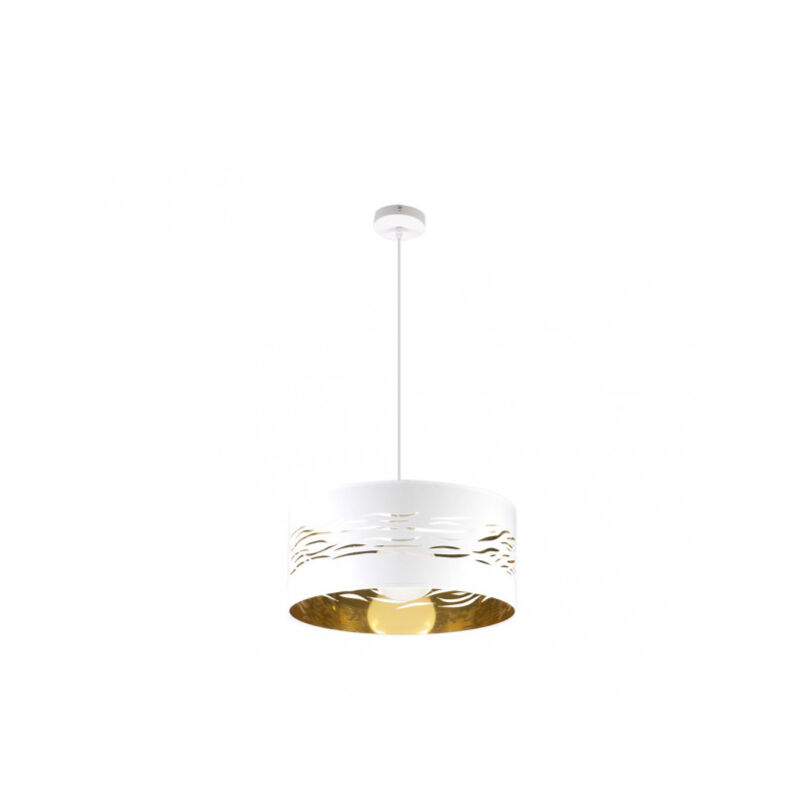 foto del prodotto fabrilamp ciondolo a nebbia 1xe27 white oro bianco 40d