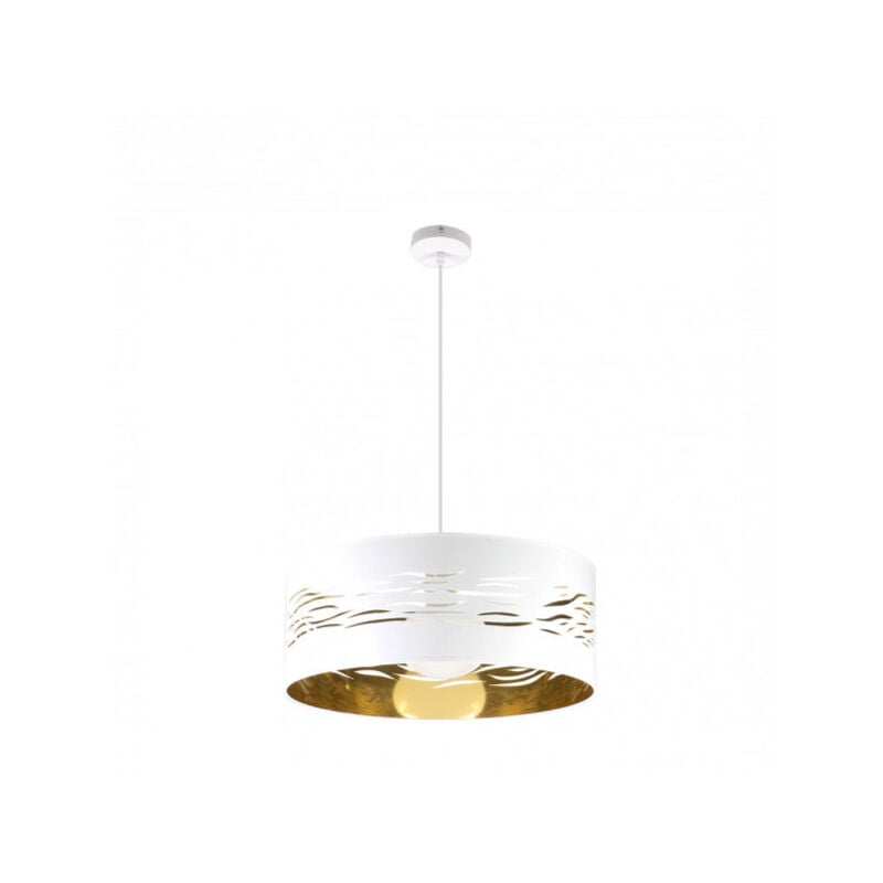 foto del prodotto fabrilamp ciondolo a nebbia 1xe27 white oro bianco 50d