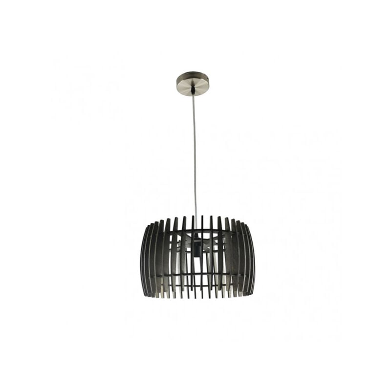 foto del prodotto fabrilamp ciondolo in pioppo 1xe27 legno marrone 35d