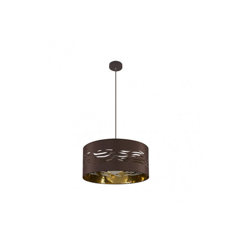 foto del prodotto fabrilamp ciondolo nebbia 1xe27 marrone marrone oro 40d