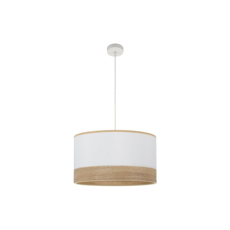 foto del prodotto fabrilamp ciondolo olga 1xe27 bianco bianco mad.clear regx50x50 cm