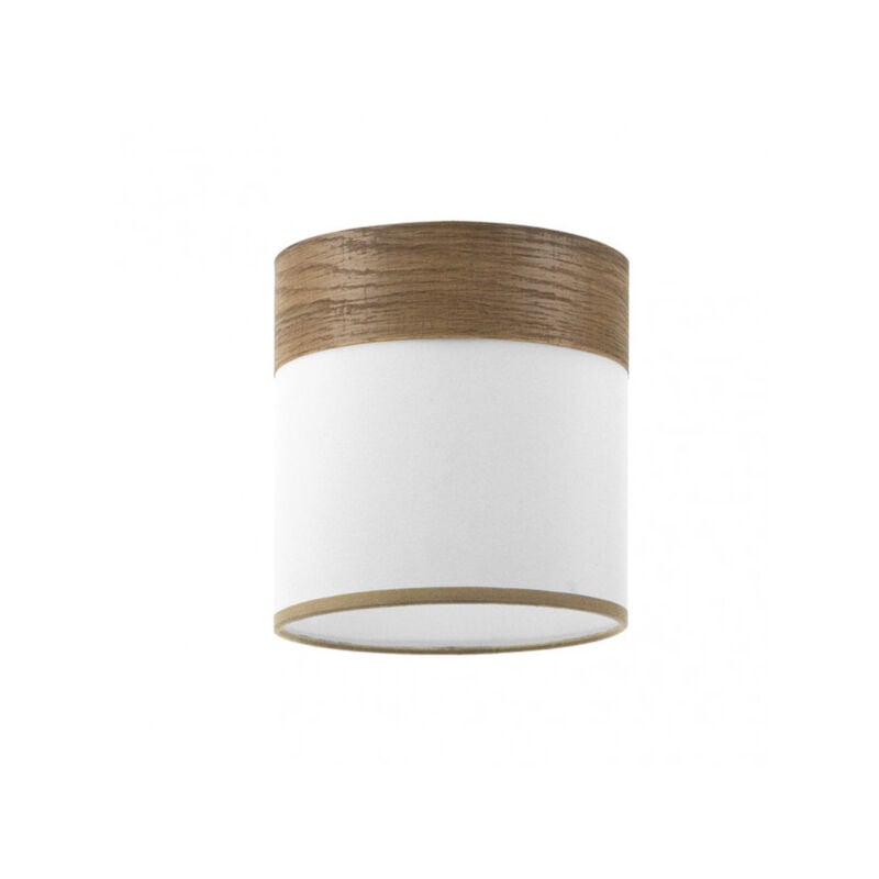 foto del prodotto fabrilamp cloe bianco legno scuro e27 strip shade de soffitto 16 x 16 x 16 x 16 cm , multicolore, taglia unica