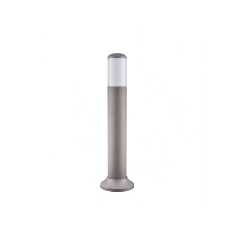 foto del prodotto fabrilamp colonna da esterno azafran 1xe27 grigio 40x9,1x9,1 cm policarbonato ip44