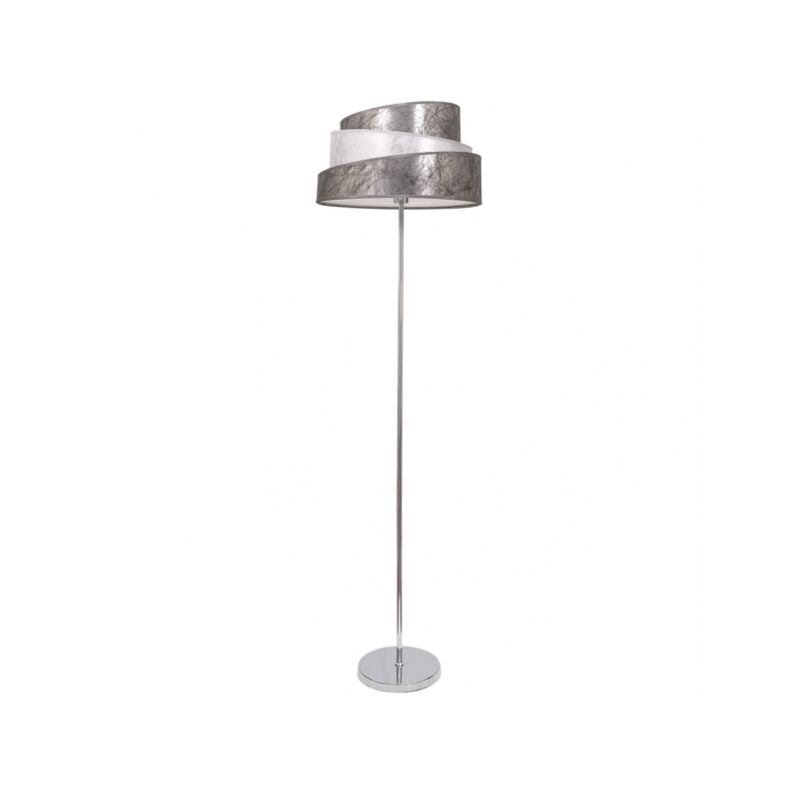 foto del prodotto fabrilamp colony cromo argento bianco 1xe27 153x40x40 cm