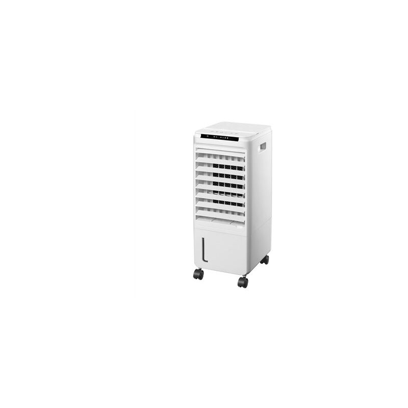 foto del prodotto fabrilamp condizionatore evaporativo snow con telecomando e timer 80w, 3 velocit , funzione umidificatore e accumulatore di f