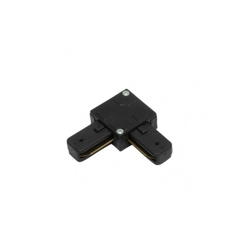 foto del prodotto fabrilamp connettore a l a 2 fili in pindal nero 1,5x6,5x6,5 cm