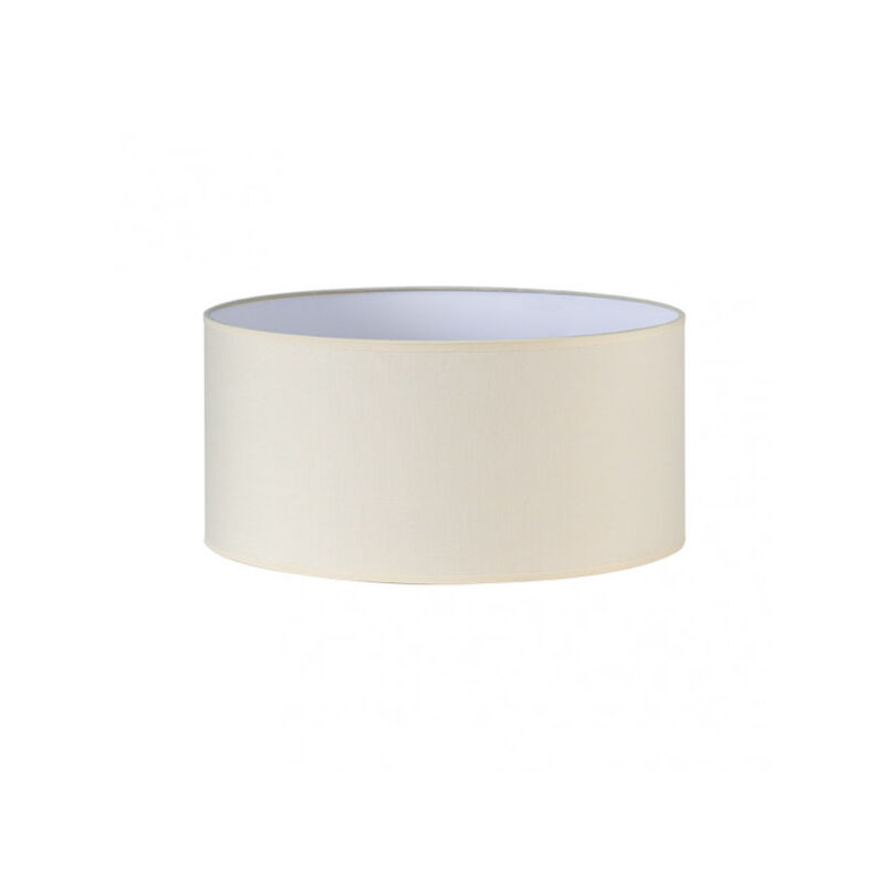 foto del prodotto fabrilamp dori m10 paralume cilindrico beige 50dx50dx25h cm tessitura popeline