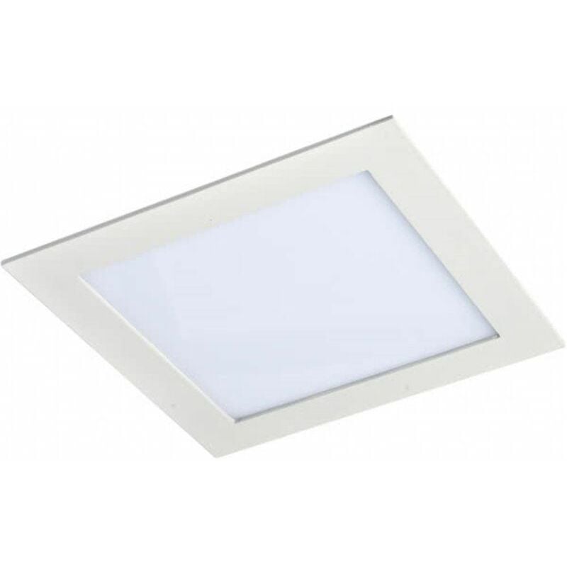 foto del prodotto fabrilamp downlight 18w 4000k quadrato agamenon 1400lm white 2x22x22 cm cut out 20,5x20,5 cm