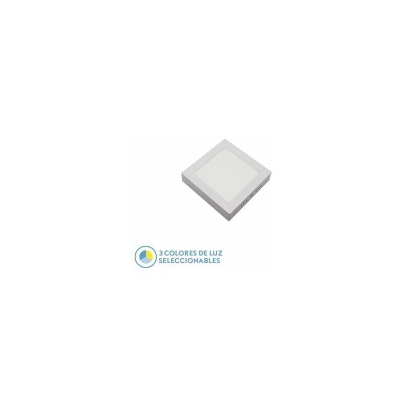 foto del prodotto fabrilamp downlight superf.gabro 12w 3000k 4000k 6500k white 1080lm 3x17x17 cm