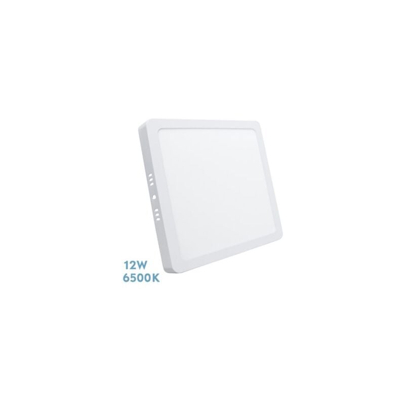 foto del prodotto fabrilamp downlight surface square selenite 12w 6500k white 1080 lm 2,8x17x17 cm
