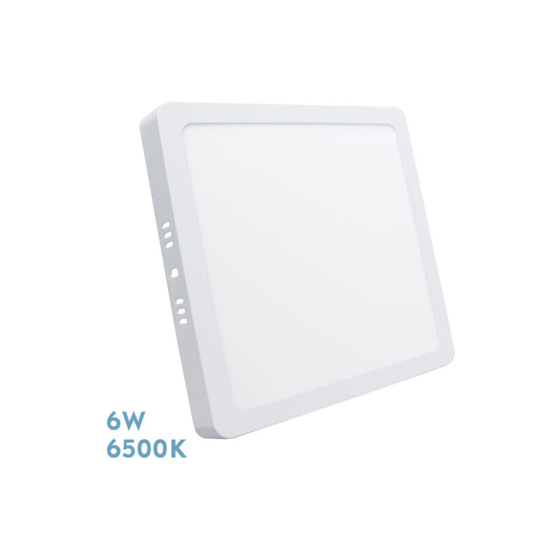 foto del prodotto fabrilamp downlight surface square selenite 6w 6500k white 540 lm 2,8x12x12 cm