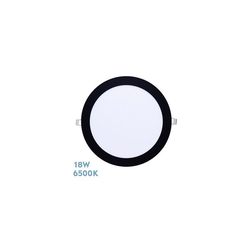 foto del prodotto fabrilamp downlight tanzanita 18w 6500k nero 1620lm 2x21,8x21,8 cm cut 20,5d