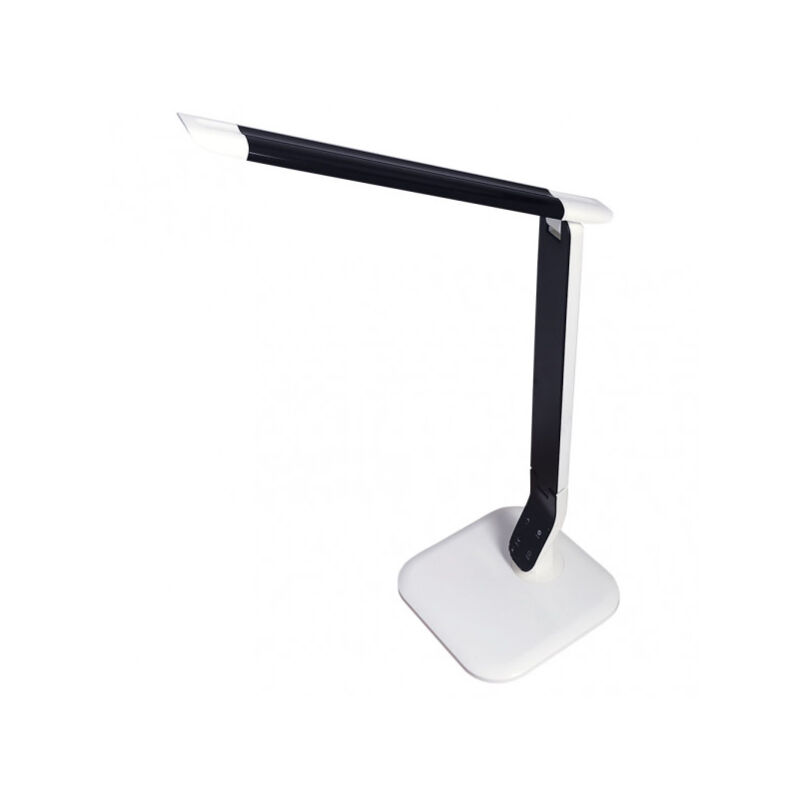 foto del prodotto fabrilamp euclasa lampada articolata 10w 800lm bianco nero 3000 4000 6000k reg.intensd 57x34x18cm