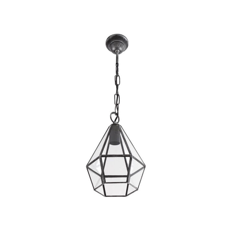 foto del prodotto fabrilamp fab 075792010 ciondolo ecija argento 1xe27 27x20x20