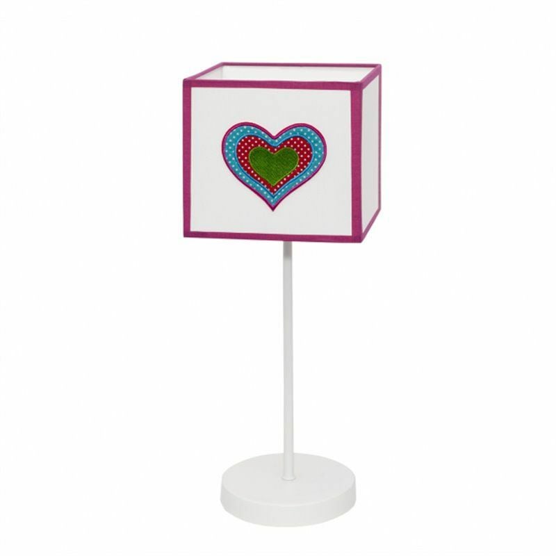 foto del prodotto fabrilamp fab 117471001 amor 1xe14 desktop bianco rosa