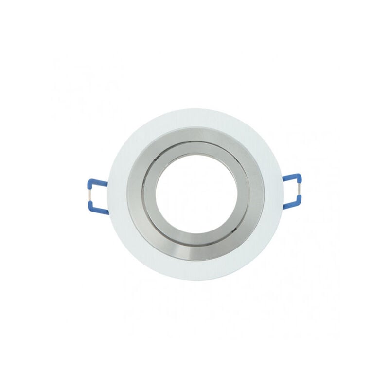 foto del prodotto fabrilamp fab 14348re46 incasso orient.cenote 1xgu10 round blanc crom 2x9,2x9,2 cm 8 de corte.c portalampara