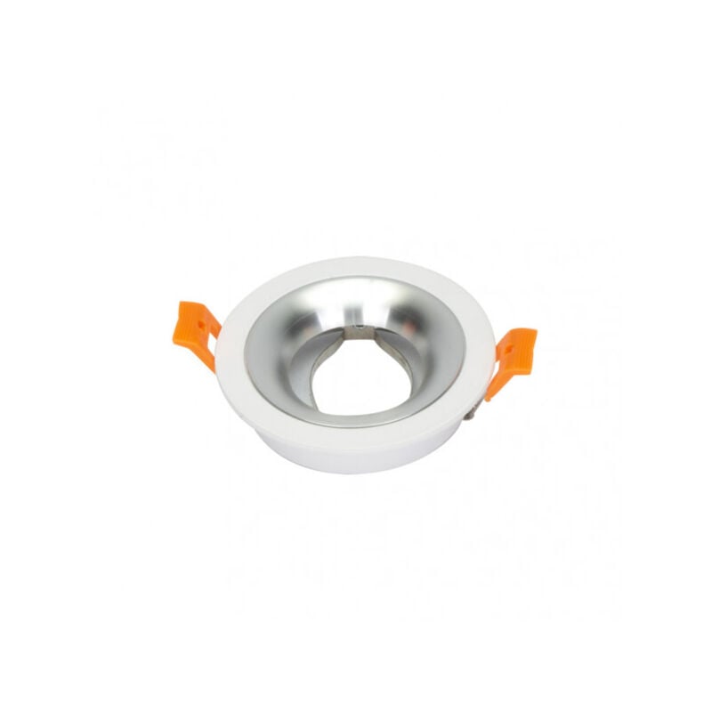 foto del prodotto fabrilamp fab 14448re46 incasso anou 1xgu10 rotondo bianco cromo 2x9,2x9,2 cm 8 de corte.c portalampara