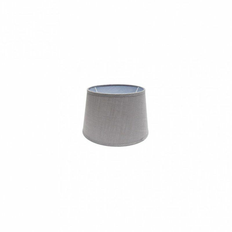 foto del prodotto fabrilamp fab 157211528 agueda paralume e27 grigio 15dx12dx13h aperto conico