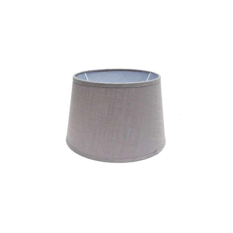 foto del prodotto fabrilamp fab 157213028 agueda paralume e27 grigio 30dx22dx17h aperto conico