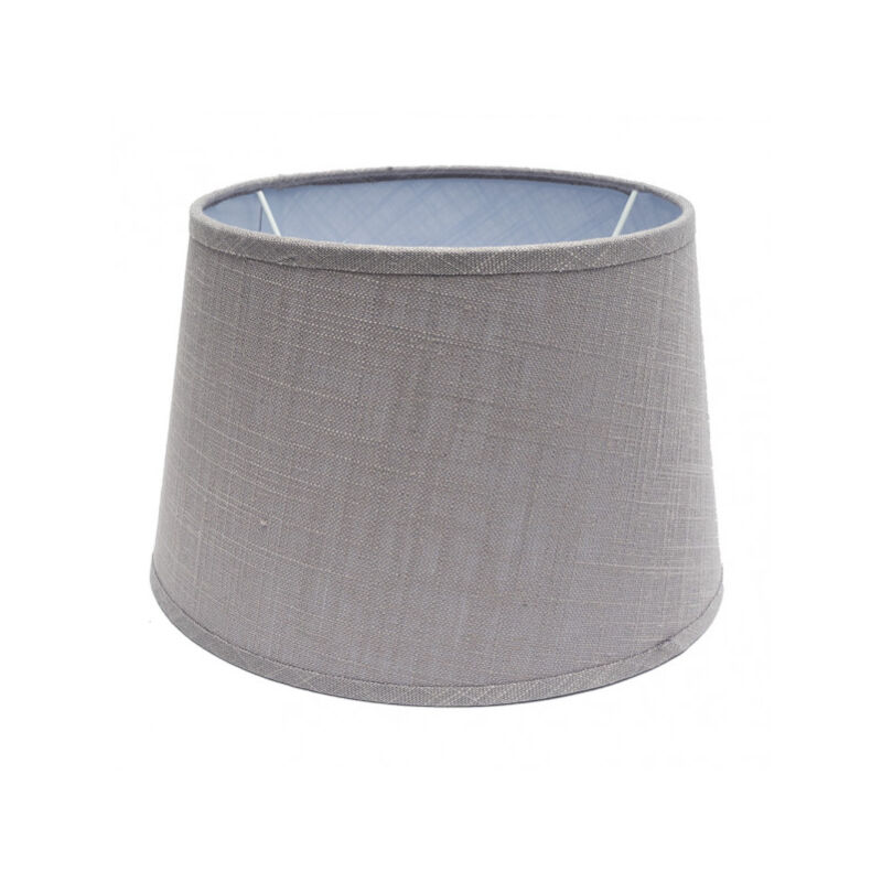 foto del prodotto fabrilamp fab 157214528 agueda paralume e27 grigio 45dx35dx30h aperto conico