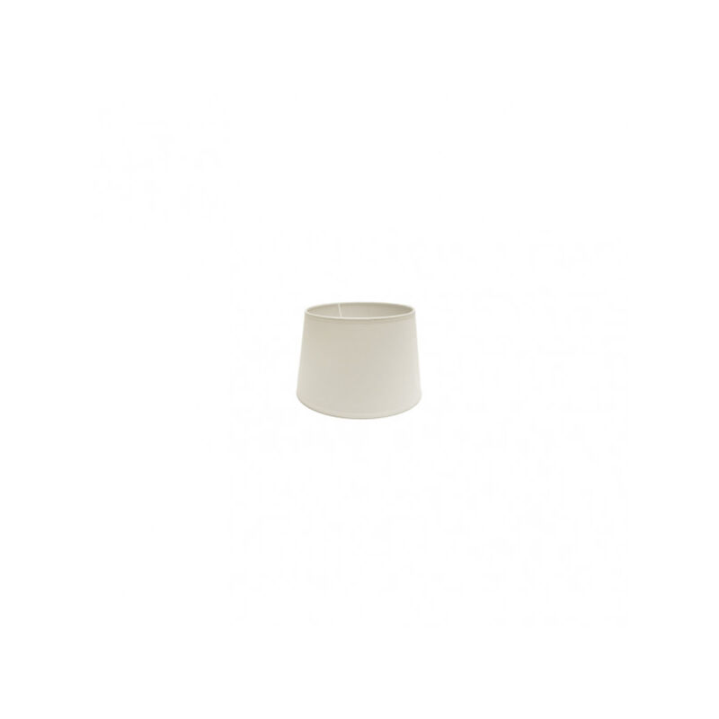 foto del prodotto fabrilamp fab 157311515 paralume trasparente e27 beige 15dx12dx14h aperto e affusolato