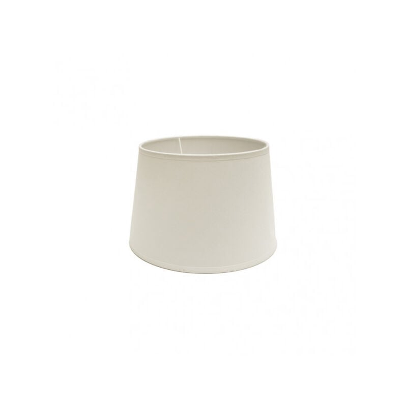 foto del prodotto fabrilamp fab 157312515 paralume trasparente e27 beige 25dx20dx16h aperto e affusolato