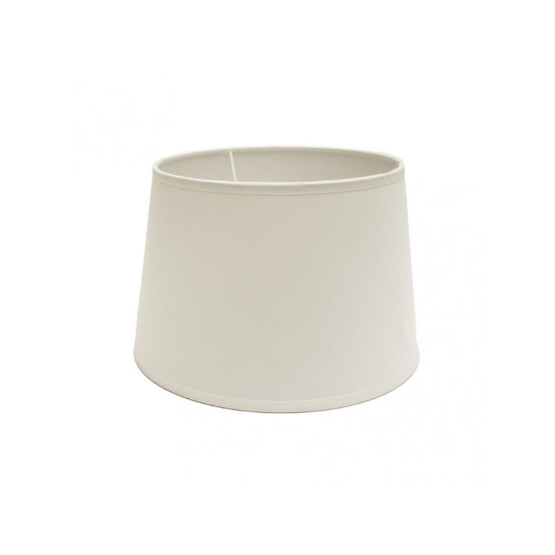 foto del prodotto fabrilamp fab 157313515 paralume trasparente e27 beige 35dx25dx21h aperto e conico
