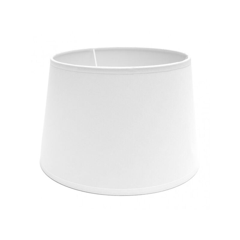 foto del prodotto fabrilamp fab 157314501 paralume trasparente e27 bianco 45dx35dx31h aperto conico