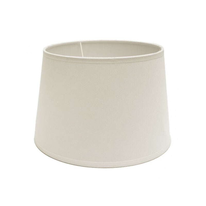 foto del prodotto fabrilamp fab 157314515 paralume trasparente e27 beige 45dx35dx31h aperto conico